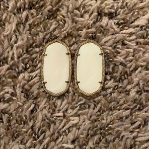 Kendra Scott Danielle Earrings in White